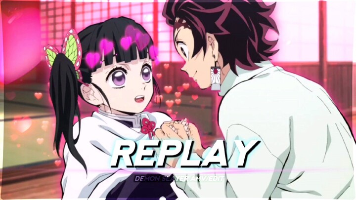 【Replay😇💕】Demon Slayer "Kanao x Tanjiro" [AMV/Edit] Quick!