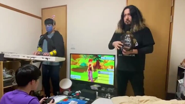 啊 野生的宝可梦 出现了