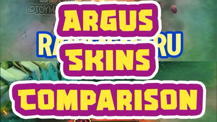 Argus - Raiden Maru collector titan skin V.S. Darth Vader Star Wars skin - MLBB - Part 3