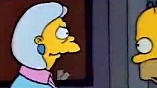 The Simpsons: Lisa, the proud girl, turned into a licking dog