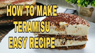 TERAMISU EASY RECIPE Lhynn Cuisine #lhynncuisine #cookaholic #kitchenqueenie #Lhynnsfoodtrip