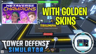 How to win Metaverse Event | Tower Defense Simulator | ROBLOX