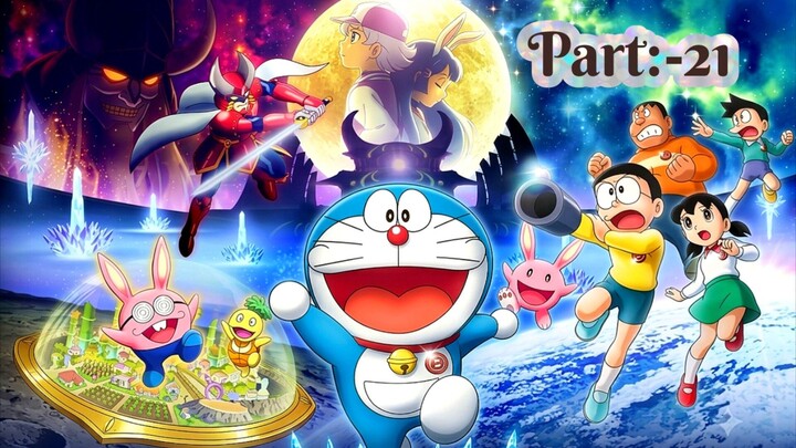 Doraemon the Movie: Nobita's Chronicle of the Moon Exploration In Hindi 🥰 || (Movie Part:-21).🎞️🍿