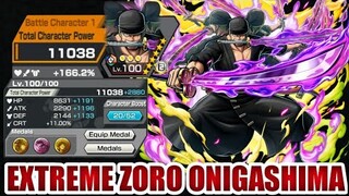 EXTREME ZORO ONIGASHIMA GAMEPLAY | ONE PIECE BOUNTY RUSH | OPBR