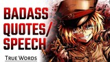 Top 5 Badass Anime Quotes/Philosophy with Voice | True Words