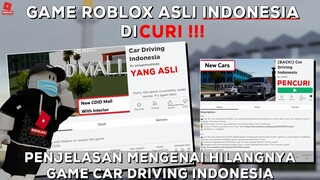 GAME ROBLOX ASLI INDONESIA ( CAR DRIVING INDONESIA ) DI COPY PASTE / DI CURI ! -Roblox Indonesia