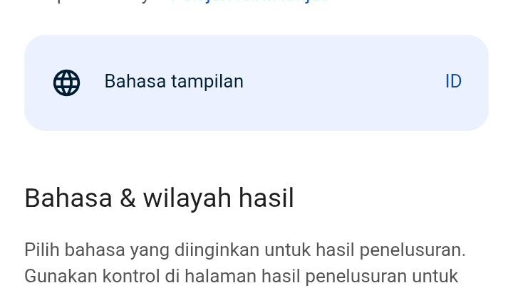 chrome atur wilayah