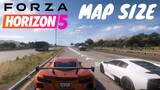 HOW BIG IS THE MAP in Forza Horizon 5? Drive Across the Map (FAST)