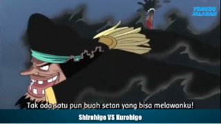 Moment Ketika Kurohige Melawan Shirohige