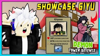 SHOWCASE GIYU DEMON SLAYER !!! - DEMON TOWER DEFENSE INDONESIA