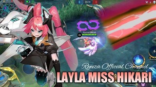 LAYLA MISS HIKARI ANIME SKIN SCRIPT UPCOMING FULL EFFECTS VOICE - MOBILE LEGENDS