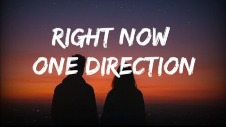 One Direction - Right Now (slowed+reverb+lyrics)