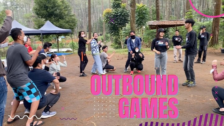 OUTBOUND CIKOLE LEMBANG BANDUNG - GAMES KOMPETISI ANTAR PESERTA