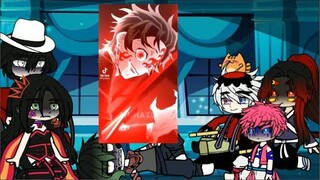 👒 Upper moons react to Kamaboko squad | Compilation | Demon Slayer | Gacha Club | Read Des