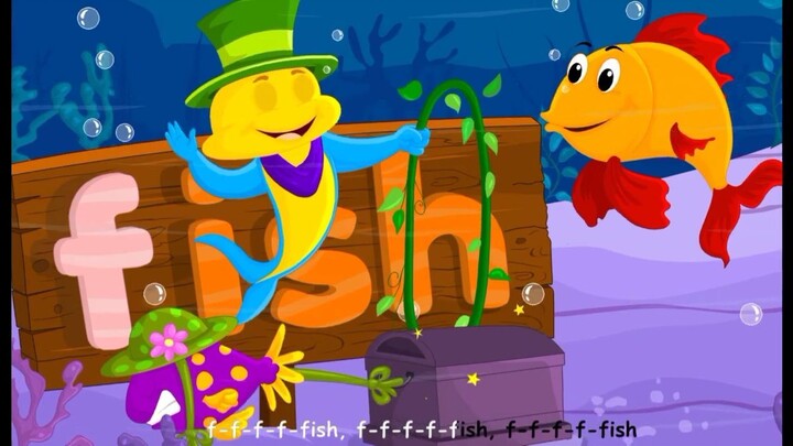 Phonics sound letter Ff song #preschool #kidslearning #alphabet #phonicsound #ki