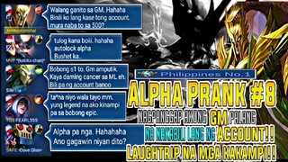 First time sa epic Prank! Grabe Laughtrip. Literal na 1 vs 5 ang nangyare! META-ALPHA! |MLBB