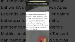 apex mobile tutup server karena tencent ? #shorts