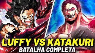 LUFFY VS KATAKURI: BATALHA COMPLETA VEJA COMO FOI! | ONE PIECE