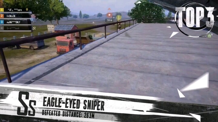 eagle eyed sniper PUBG MOBILE!!!🐔🍗