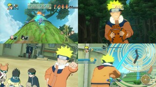 All Mini Games - Naruto Ultimate Ninja Storm (60FPS)