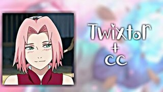 Sakura haruno twixtor hd