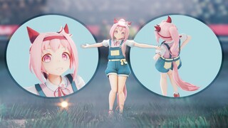 Animasi|Haru Urara Dikuncir Dua dan Menari