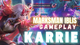 Hero tebel apapun bisa dilibas sama Karrie 🔥