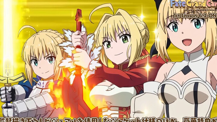 [June/4K Quality/FGO Carnival] Fate/Grand Carnival OP Visuals [4K Collector's Edition Quality]