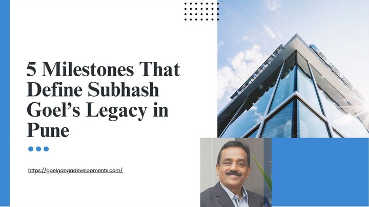 5 Milestones That Define Subhash Goel’s Legacy in Pune