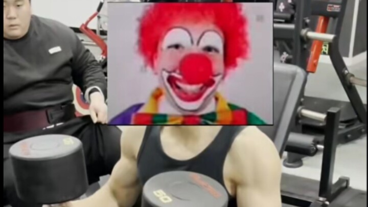 50kg哑铃推肩，医院WiFi很快