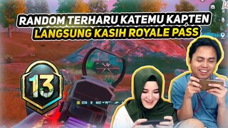 Random Terharu Ketemu Kapten, Langsung Kasih Royale Pass