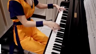 [Datang dan belajar piano dari adikku] Dragon Ball Z GT CHA-LA HEAD-CHA-LA+DAN DAN 心enchant かれてく
