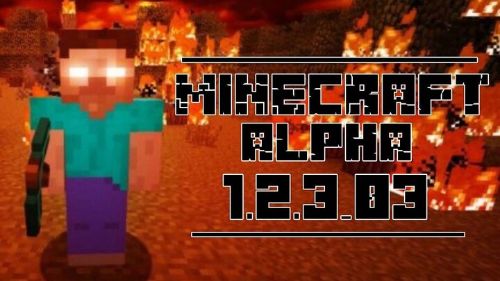 Minecraft alpha 1.2.3_03 secret code SKNAHT