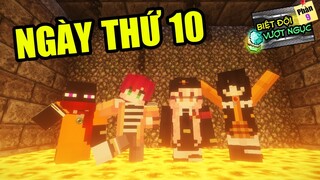 Minecraft Biệt Đội Vượt Ngục (PHẦN 9) #4- JAKI 10 NGÀY SỐNG TRONG PHÒNG GIAM LỬA LAVA 👮 vs 👿