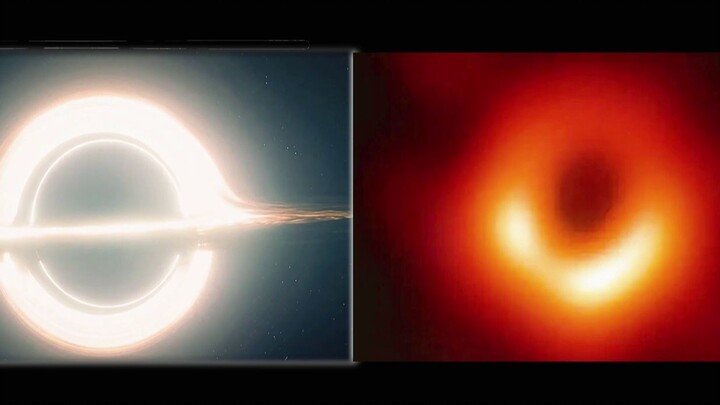 Actually, the real photo of a black hole doesn’t look like this—it looks like this.