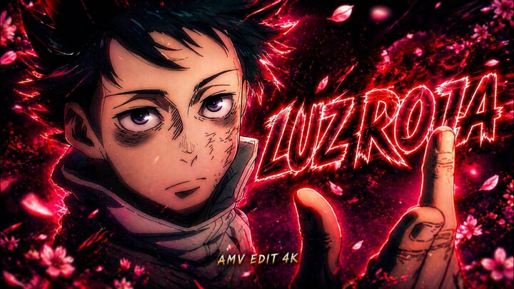 Yuta Okkotsu Badas😈☠️ -  Luz Roja - [AMV/EDIT]  4k