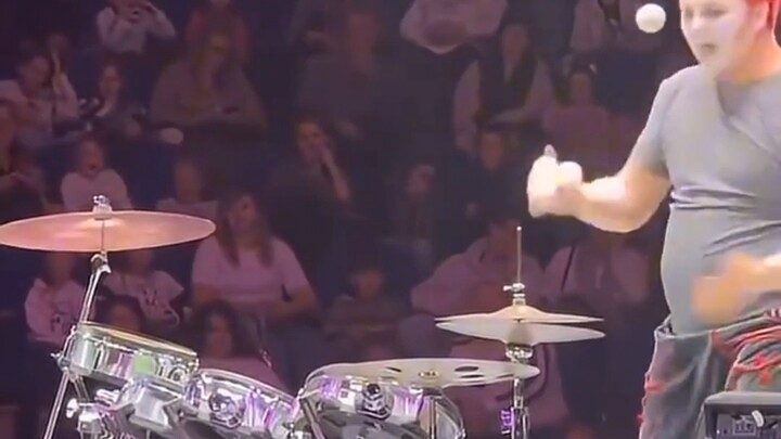 “When the show’s over, you still have to keep drumming for 3 more minutes”