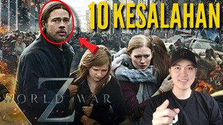 10 KESALAHAN WORLD WAR Z - salah satu film zombie terbaik
