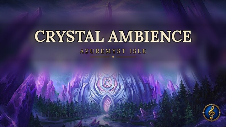 Crystal Frequencies & Water Sounds — Relaxing Ambience for Sleep & Study (Azure