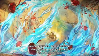 btth eps 164 Xiao yan mengalah kan ulah ular kuno bersama istri dan para selir