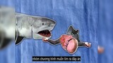 Bị Cá Mập Cắn Liệu Có Thoát Được Không | Thử Nghiệp Cắn Nhau Với Cá Mập