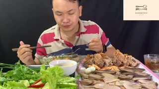 Ăn và thưởng thức món hủ tiếu xương heo siêu to phần 6 #anngon