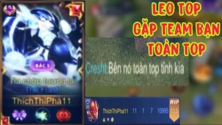 Top.1 The Flash Đấu Đỉnh Cao Gặp Nguyên Team Bạn Toàn Top Và Cách Khắc Phục Khi Bị Ép Trụ