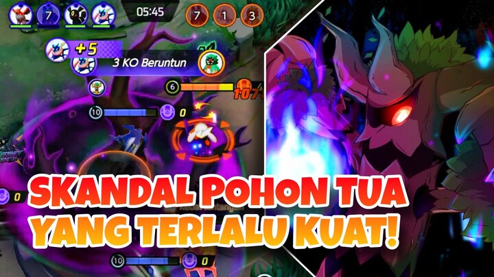 SKANDAL POHON TUA TERLALU KUAT DIRANKED! - Pokemon Unite