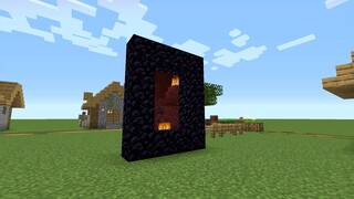 Cursed Nether Portal 😲😲