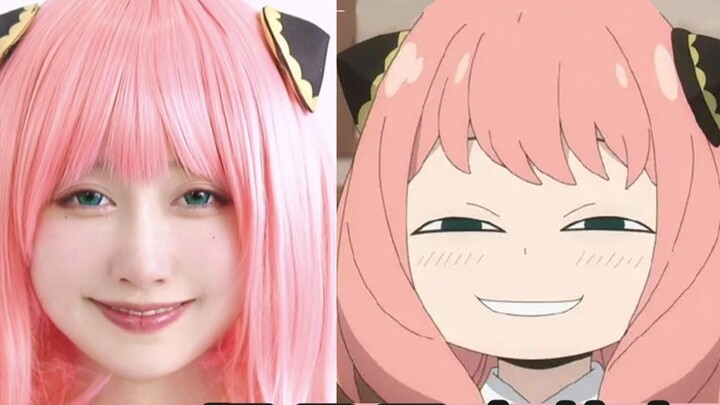 The live-action version of Anya is here! Click in and you will be my dad! Wow, wow, wow, cool~ | Kap