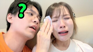 Tangisan pertama di dunia! Pacar saya menangis selama enam jam tanpa henti saat saya membantunya men