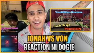 DOGIE SINABING PEKE ANG KOTSE NI VON (Jonah vs. Von)