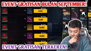 INFO KULGAR! EVENT GRATISAN BULAN SEPTEMBER DAPAT SKIN SG 2 | GARENA FREE FIRE INDONESIA