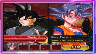 BLACK GOKU VS GOKU FEMALE ULTRA INSTINC - DB MOD ANDROID GAMEPLAY